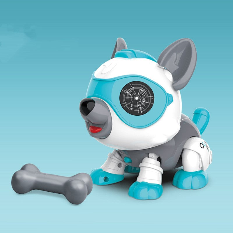 Children's Voice-activated Touch-sensing Electronic Robot Dog - LJ Enterprise